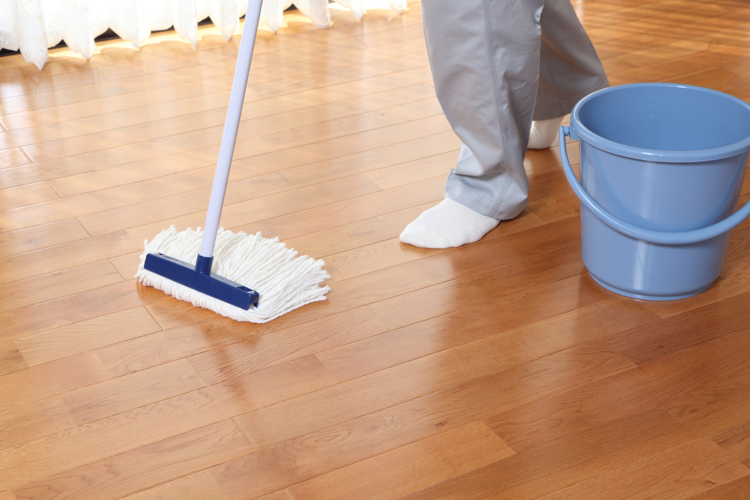 床洗浄